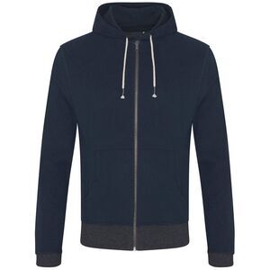 Ecologie Unisex Adult Okavango Full Zip Hoodie / Navy/Charcoal